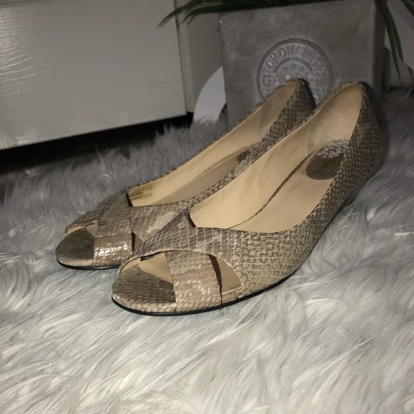 Cole Haan Shoes - Cole Haan Nike snake wedge